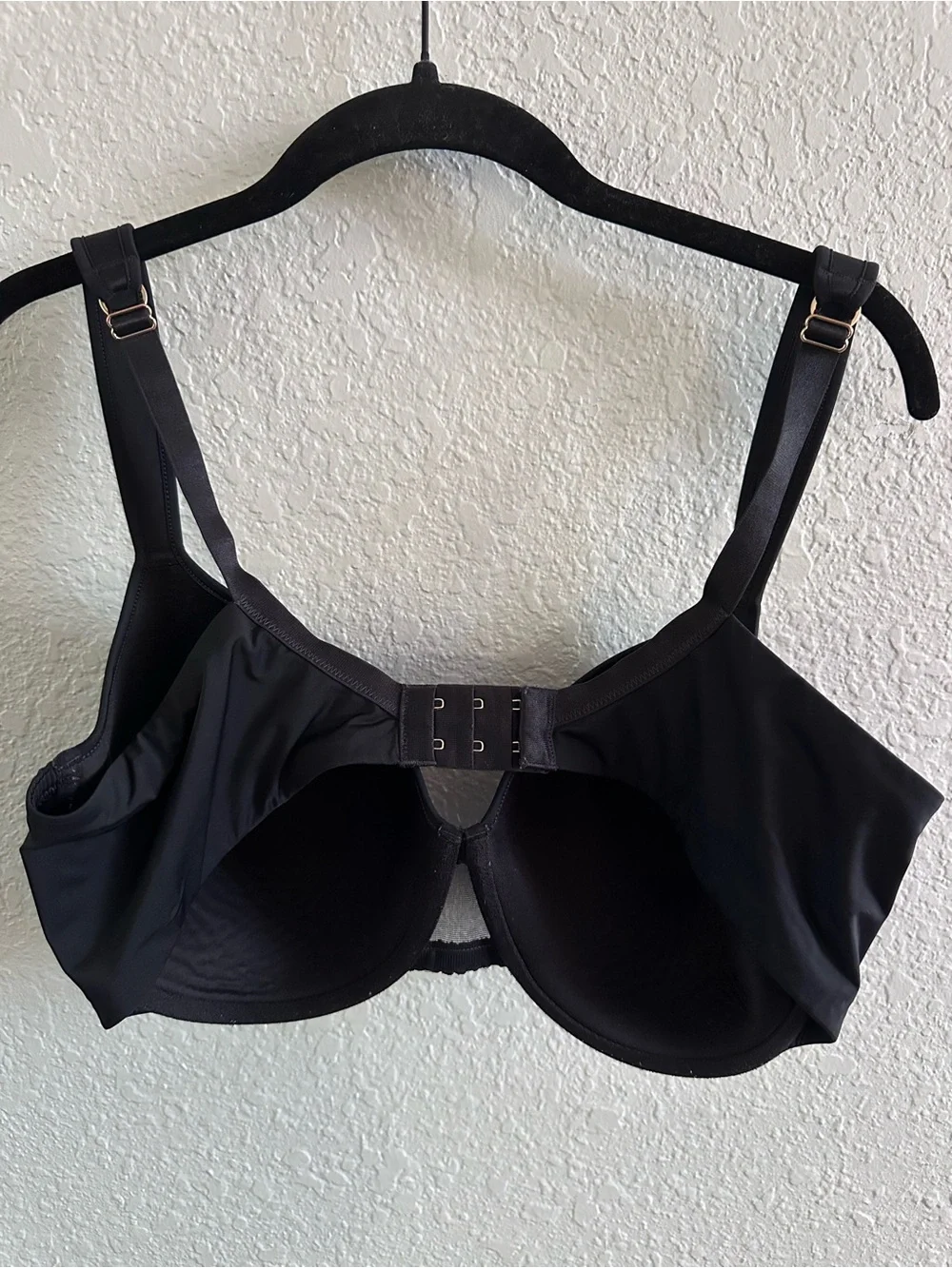 ThirdLove 38E Black Classic T-Shirt Bra Lightly Lined Underwire Full Coverage‎